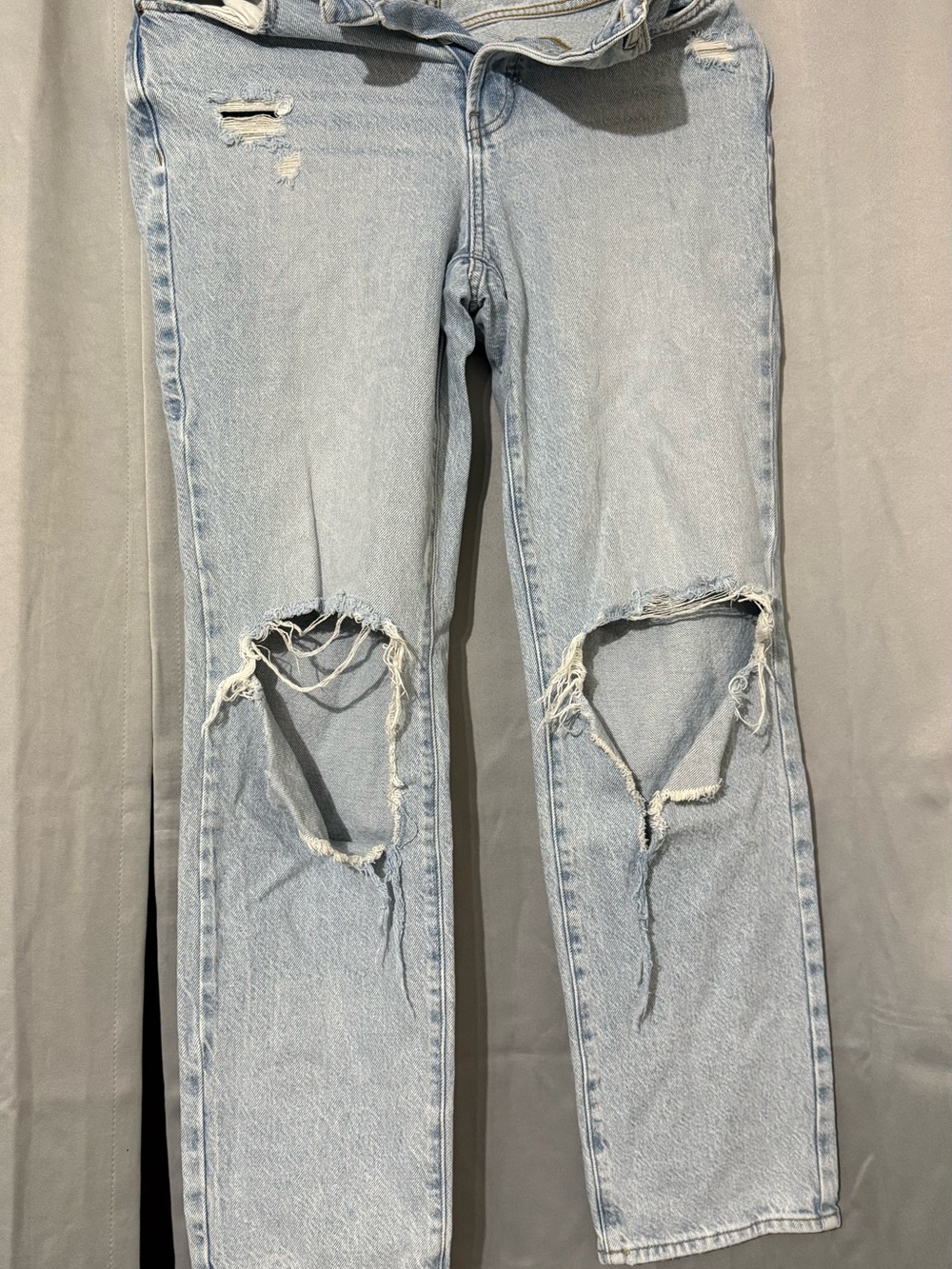PacSun Light Blue Distressed Boyfriend Jeans